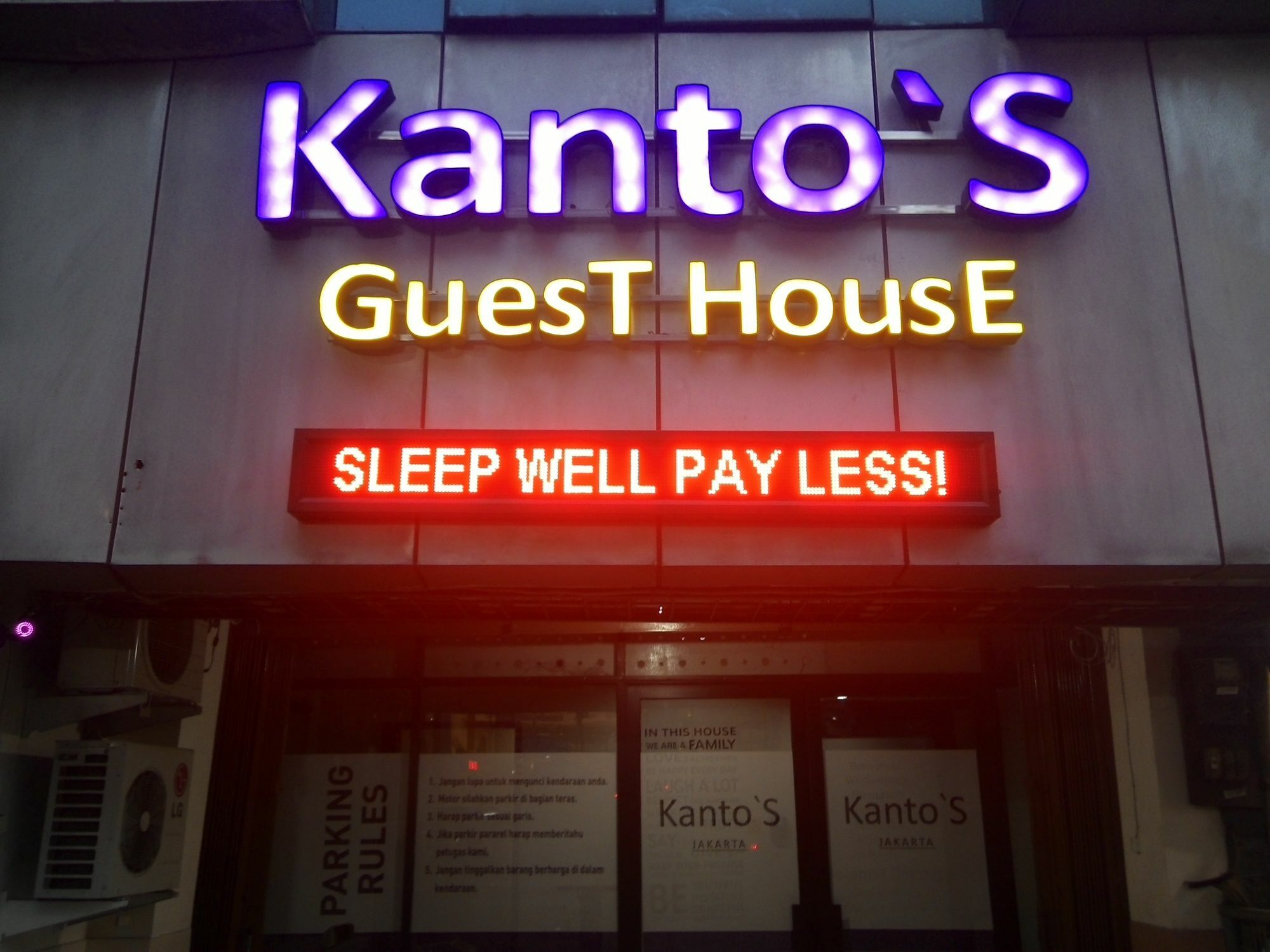 Kantos Guest House Dżakarta Zewnętrze zdjęcie